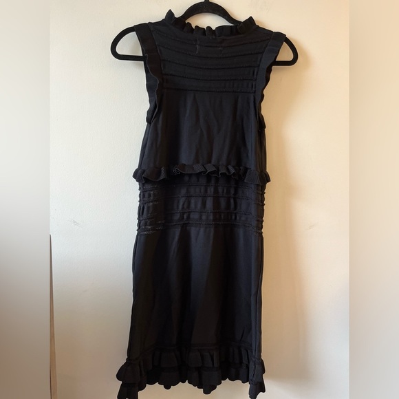 Knits For Love & Lemons - Ruffled Tiered Black Dress - Picture 6 of 9